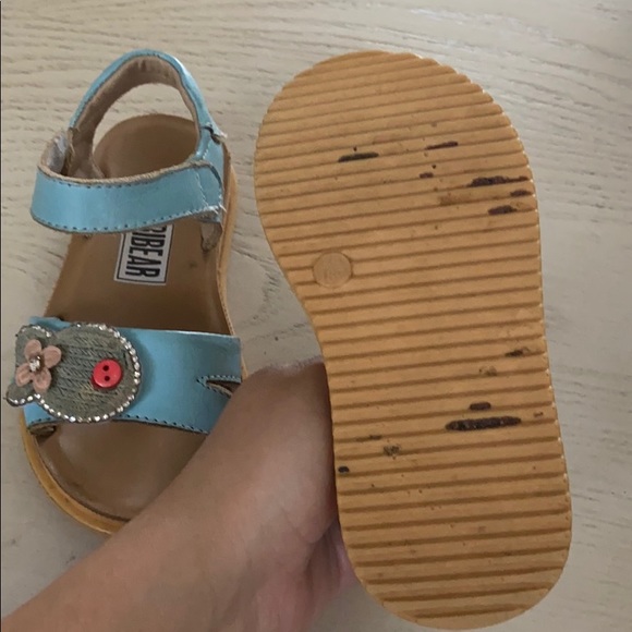 BLUE HOBIBEAR SANDALS SIZE 2.5 - Picture 3 of 3